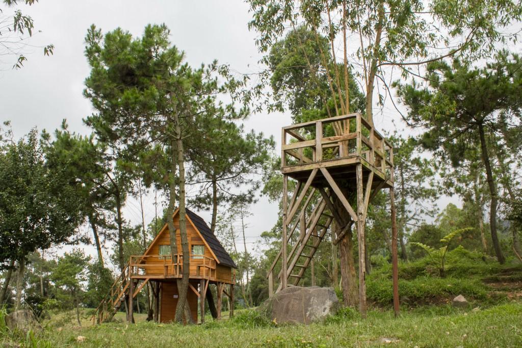Papandayan Camping Ground Hotel Cileuleuy Luaran gambar