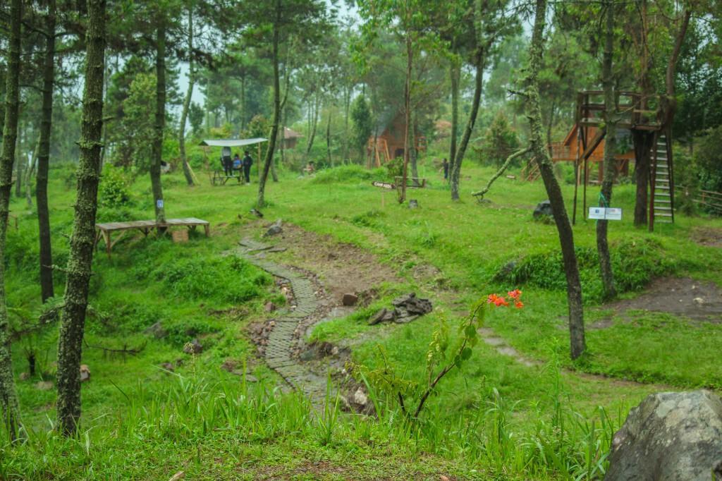 Papandayan Camping Ground Hotel Cileuleuy Luaran gambar
